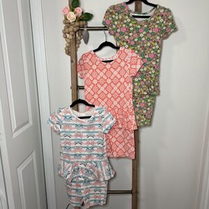 Dot‎ Dot Smile Girls One Piece Rompers Set of 3 Size 8/10